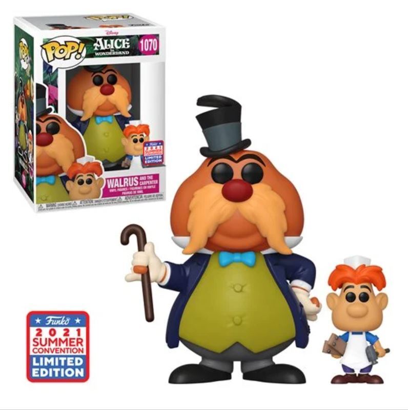 DISNEY Alice In Wonderland Walrus & Carpenter 2021 Shared House